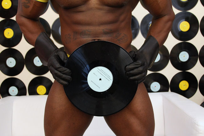 BBC stripping in night club