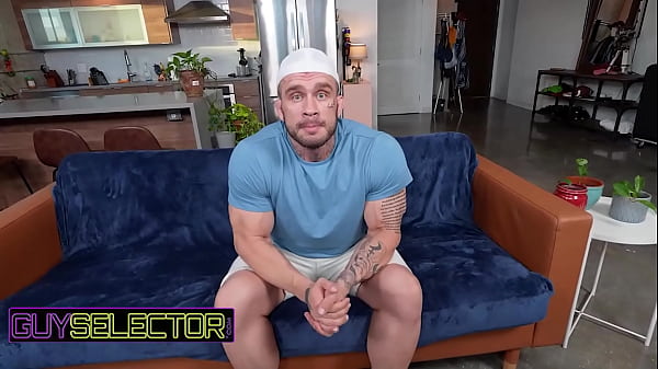 GUY SELECTOR – Inked Bodybuilder Davin Strong Gets A Hardcore Pounding By Aaron Trainer’s Massive Cock